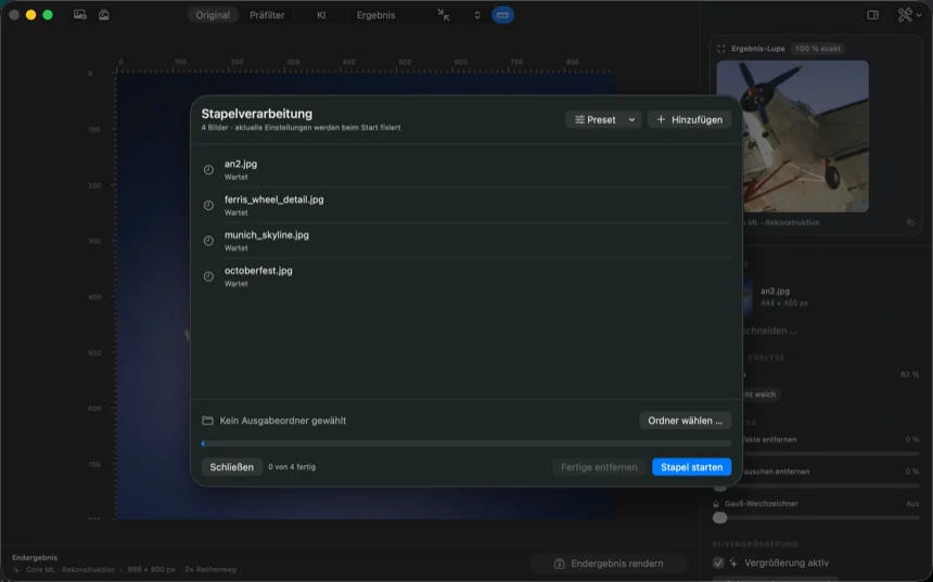 Batch processing several images in UpscaleKit